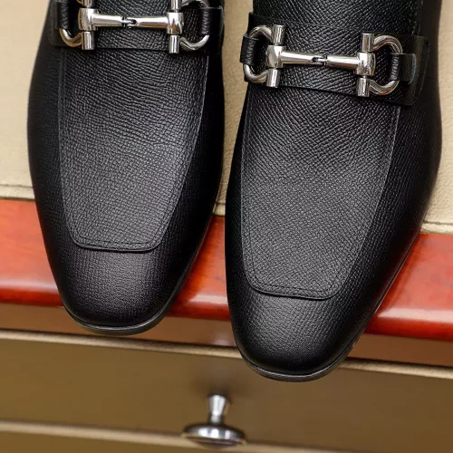 Cheap Salvatore Ferragamo Leather Shoes For Men #1330805 Replica Wholesale [$108.00 USD] [ITEM#1330805] on Replica Salvatore Ferragamo Leather Shoes
