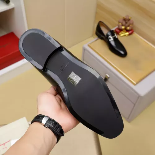 Cheap Salvatore Ferragamo Leather Shoes For Men #1330807 Replica Wholesale [$108.00 USD] [ITEM#1330807] on Replica Salvatore Ferragamo Leather Shoes
