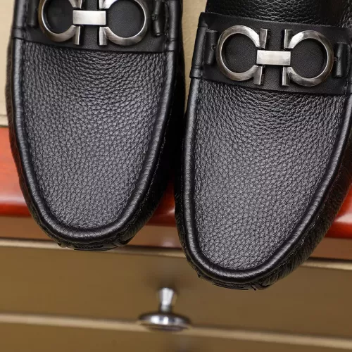 Cheap Salvatore Ferragamo Leather Shoes For Men #1330811 Replica Wholesale [$76.00 USD] [ITEM#1330811] on Replica Salvatore Ferragamo Leather Shoes