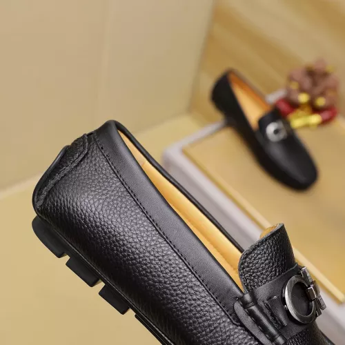 Cheap Salvatore Ferragamo Leather Shoes For Men #1330811 Replica Wholesale [$76.00 USD] [ITEM#1330811] on Replica Salvatore Ferragamo Leather Shoes