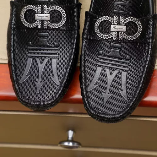 Cheap Salvatore Ferragamo Leather Shoes For Men #1330814 Replica Wholesale [$76.00 USD] [ITEM#1330814] on Replica Salvatore Ferragamo Leather Shoes