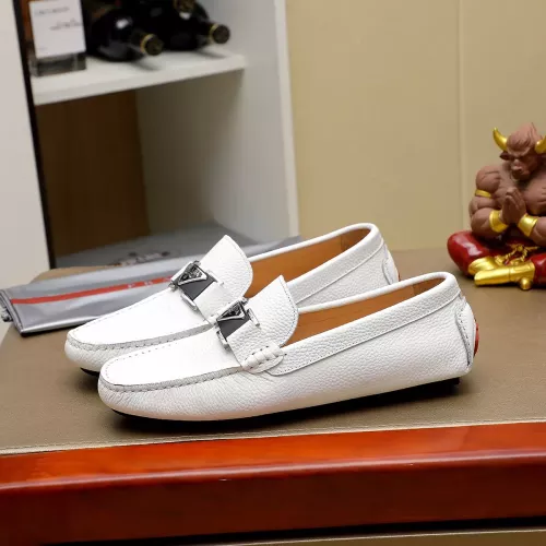 Cheap Prada Leather Shoes For Men #1330815 Replica Wholesale [$76.00 USD] [ITEM#1330815] on Replica Prada Leather Shoes