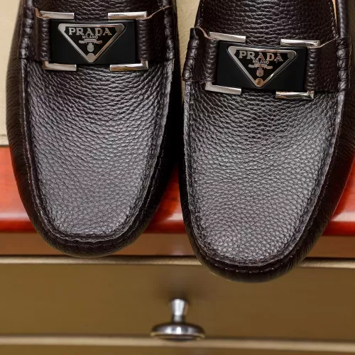 Cheap Prada Leather Shoes For Men #1330817 Replica Wholesale [$76.00 USD] [ITEM#1330817] on Replica Prada Leather Shoes