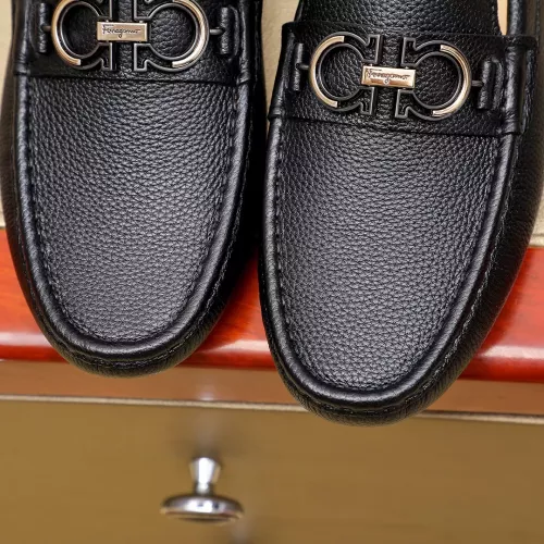 Cheap Salvatore Ferragamo Leather Shoes For Men #1330819 Replica Wholesale [$72.00 USD] [ITEM#1330819] on Replica Salvatore Ferragamo Leather Shoes