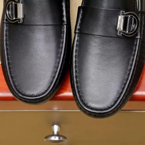 Cheap Salvatore Ferragamo Leather Shoes For Men #1330820 Replica Wholesale [$72.00 USD] [ITEM#1330820] on Replica Salvatore Ferragamo Leather Shoes