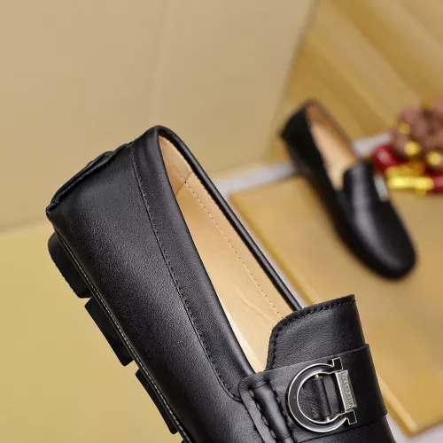 Cheap Salvatore Ferragamo Leather Shoes For Men #1330820 Replica Wholesale [$72.00 USD] [ITEM#1330820] on Replica Salvatore Ferragamo Leather Shoes