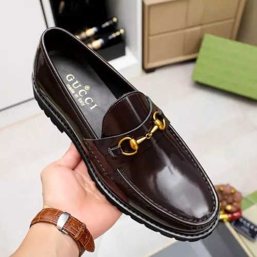 Cheap Gucci Oxfords Shoes For Men #1330823 Replica Wholesale [$85.00 USD] [ITEM#1330823] on Replica Gucci Oxfords Shoes