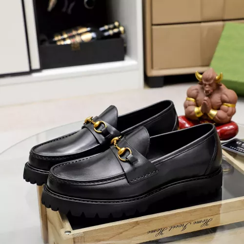 Cheap Gucci Oxfords Shoes For Men #1330824 Replica Wholesale [$85.00 USD] [ITEM#1330824] on Replica Gucci Oxfords Shoes