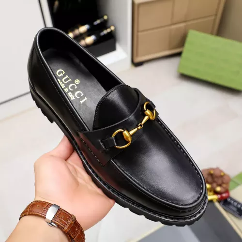 Cheap Gucci Oxfords Shoes For Men #1330824 Replica Wholesale [$85.00 USD] [ITEM#1330824] on Replica Gucci Oxfords Shoes