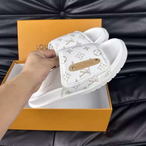 Cheap Louis Vuitton Slippers For Men #1330833 Replica Wholesale [$56.00 USD] [ITEM#1330833] on Replica Louis Vuitton Slippers