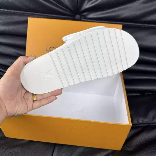 Cheap Louis Vuitton Slippers For Men #1330834 Replica Wholesale [$56.00 USD] [ITEM#1330834] on Replica Louis Vuitton Slippers