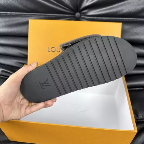Cheap Louis Vuitton Slippers For Men #1330836 Replica Wholesale [$56.00 USD] [ITEM#1330836] on Replica Louis Vuitton Slippers
