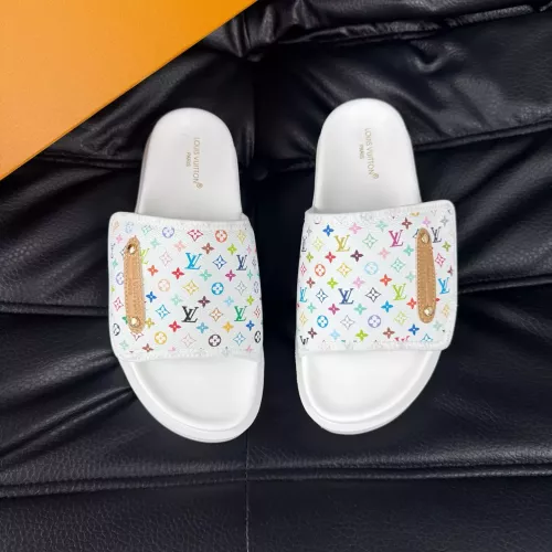 Cheap Louis Vuitton Slippers For Men #1330840 Replica Wholesale [$56.00 USD] [ITEM#1330840] on Replica Louis Vuitton Slippers