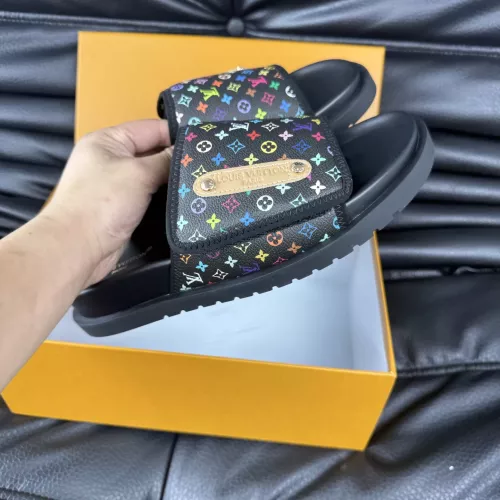 Cheap Louis Vuitton Slippers For Men #1330841 Replica Wholesale [$56.00 USD] [ITEM#1330841] on Replica Louis Vuitton Slippers