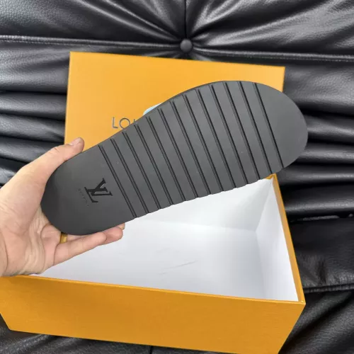 Cheap Louis Vuitton Slippers For Men #1330842 Replica Wholesale [$56.00 USD] [ITEM#1330842] on Replica Louis Vuitton Slippers