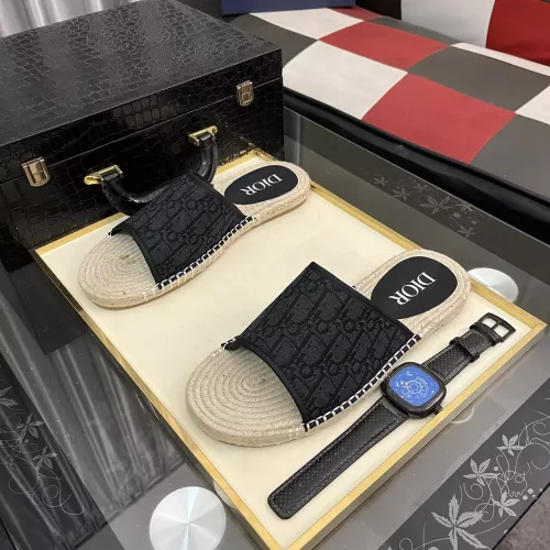 Cheap Christian Dior Slippers For Men #1330845 Replica Wholesale [$60.00 USD] [ITEM#1330845] on Replica Christian Dior Slippers