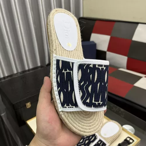 Cheap Christian Dior Slippers For Men #1330850 Replica Wholesale [$60.00 USD] [ITEM#1330850] on Replica Christian Dior Slippers