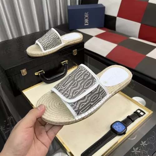 Cheap Christian Dior Slippers For Men #1330853 Replica Wholesale [$60.00 USD] [ITEM#1330853] on Replica Christian Dior Slippers
