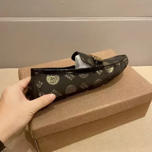 Cheap Versace Leather Shoes For Men #1330854 Replica Wholesale [$72.00 USD] [ITEM#1330854] on Replica Versace Leather Shoes