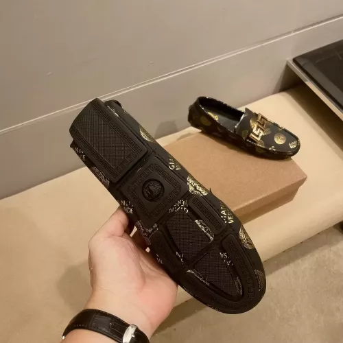 Cheap Versace Leather Shoes For Men #1330854 Replica Wholesale [$72.00 USD] [ITEM#1330854] on Replica Versace Leather Shoes