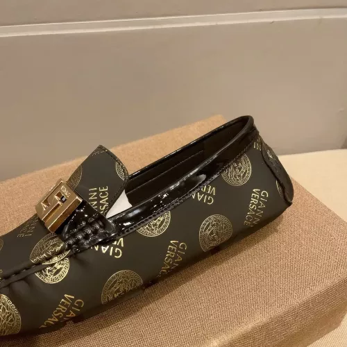 Cheap Versace Leather Shoes For Men #1330854 Replica Wholesale [$72.00 USD] [ITEM#1330854] on Replica Versace Leather Shoes