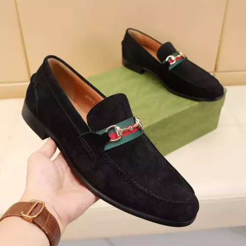 Cheap Gucci Oxfords Shoes For Men #1330894 Replica Wholesale [$85.00 USD] [ITEM#1330894] on Replica Gucci Oxfords Shoes