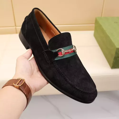 Cheap Gucci Oxfords Shoes For Men #1330894 Replica Wholesale [$85.00 USD] [ITEM#1330894] on Replica Gucci Oxfords Shoes