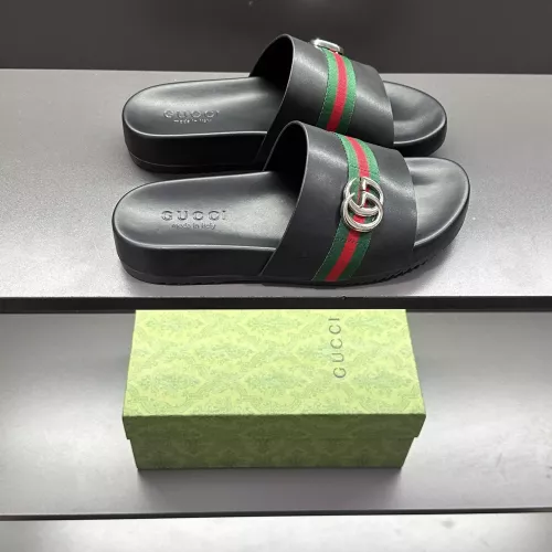 Cheap Gucci Slippers For Men #1330902 Replica Wholesale [$56.00 USD] [ITEM#1330902] on Replica Gucci Slippers