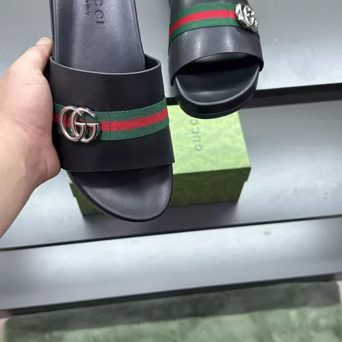 Cheap Gucci Slippers For Men #1330902 Replica Wholesale [$56.00 USD] [ITEM#1330902] on Replica Gucci Slippers