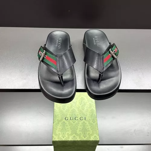 Cheap Gucci Slippers For Men #1330903 Replica Wholesale [$56.00 USD] [ITEM#1330903] on Replica Gucci Slippers