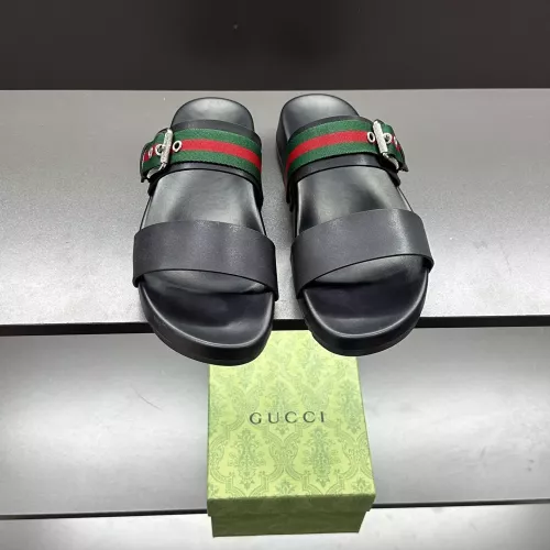 Cheap Gucci Slippers For Men #1330905 Replica Wholesale [$56.00 USD] [ITEM#1330905] on Replica Gucci Slippers
