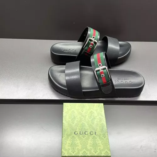 Cheap Gucci Slippers For Men #1330905 Replica Wholesale [$56.00 USD] [ITEM#1330905] on Replica Gucci Slippers