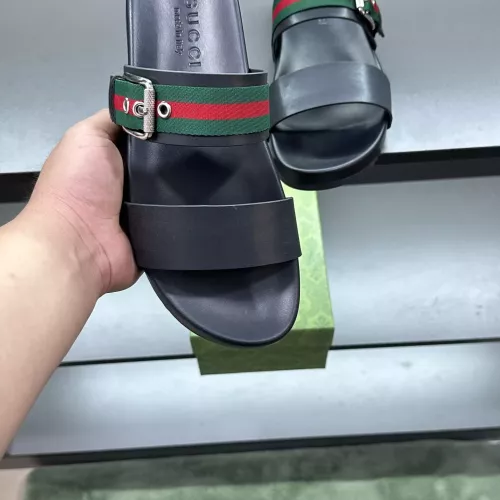 Cheap Gucci Slippers For Men #1330905 Replica Wholesale [$56.00 USD] [ITEM#1330905] on Replica Gucci Slippers