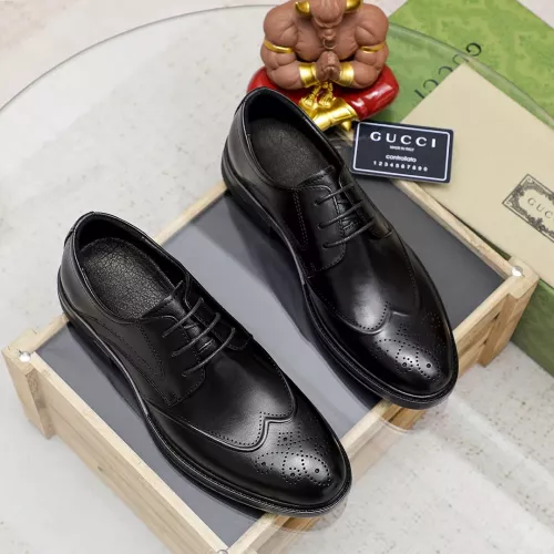Cheap Gucci Oxfords Shoes For Men #1330932 Replica Wholesale [$85.00 USD] [ITEM#1330932] on Replica Gucci Oxfords Shoes