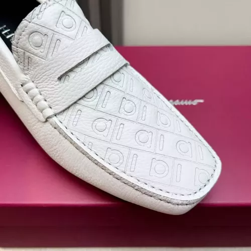 Cheap Salvatore Ferragamo Leather Shoes For Men #1330933 Replica Wholesale [$100.00 USD] [ITEM#1330933] on Replica Salvatore Ferragamo Leather Shoes