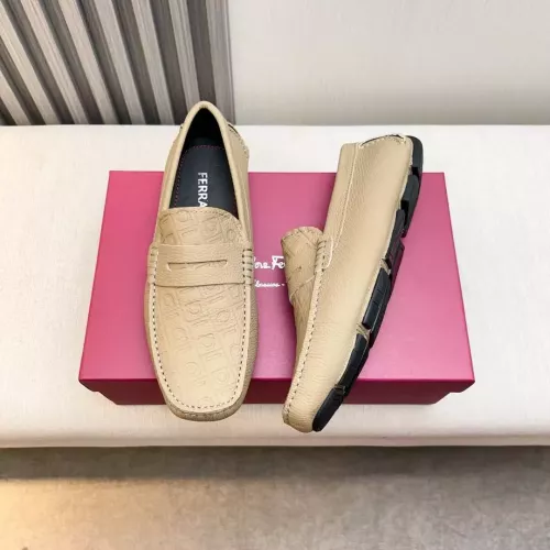 Salvatore Ferragamo Leather Shoes For Men #1330934