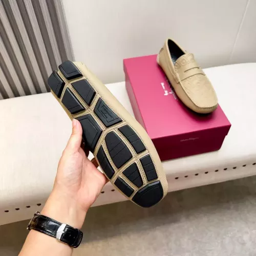 Cheap Salvatore Ferragamo Leather Shoes For Men #1330934 Replica Wholesale [$100.00 USD] [ITEM#1330934] on Replica Salvatore Ferragamo Leather Shoes