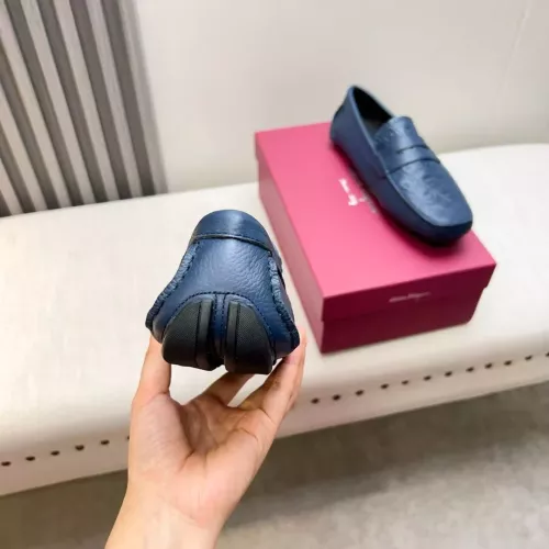 Cheap Salvatore Ferragamo Leather Shoes For Men #1330936 Replica Wholesale [$100.00 USD] [ITEM#1330936] on Replica Salvatore Ferragamo Leather Shoes