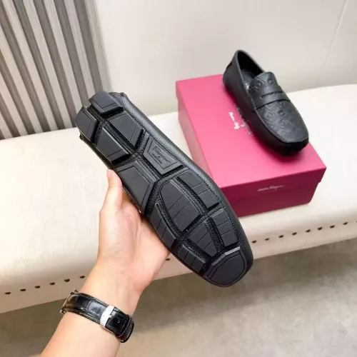 Cheap Salvatore Ferragamo Leather Shoes For Men #1330938 Replica Wholesale [$100.00 USD] [ITEM#1330938] on Replica Salvatore Ferragamo Leather Shoes