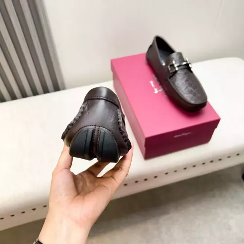 Cheap Salvatore Ferragamo Leather Shoes For Men #1330940 Replica Wholesale [$100.00 USD] [ITEM#1330940] on Replica Salvatore Ferragamo Leather Shoes