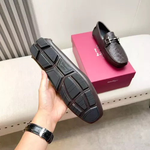 Cheap Salvatore Ferragamo Leather Shoes For Men #1330940 Replica Wholesale [$100.00 USD] [ITEM#1330940] on Replica Salvatore Ferragamo Leather Shoes