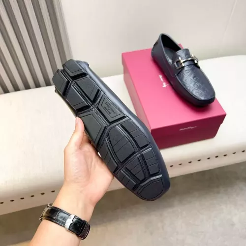 Cheap Salvatore Ferragamo Leather Shoes For Men #1330941 Replica Wholesale [$100.00 USD] [ITEM#1330941] on Replica Salvatore Ferragamo Leather Shoes