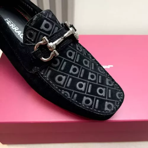 Cheap Salvatore Ferragamo Leather Shoes For Men #1330943 Replica Wholesale [$100.00 USD] [ITEM#1330943] on Replica Salvatore Ferragamo Leather Shoes