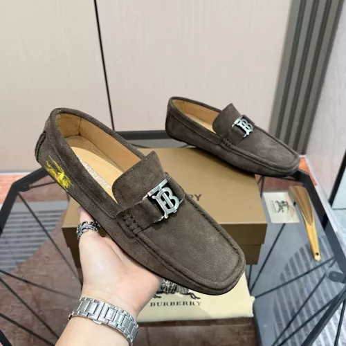 Cheap Burberry Leather Shoes For Men #1330949 Replica Wholesale [$100.00 USD] [ITEM#1330949] on Replica Burberry Leather Shoes