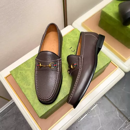 Cheap Gucci Oxfords Shoes For Men #1330974 Replica Wholesale [$88.00 USD] [ITEM#1330974] on Replica Gucci Oxfords Shoes
