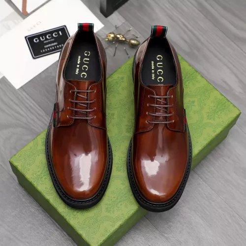 Cheap Gucci Oxfords Shoes For Men #1330998 Replica Wholesale [$100.00 USD] [ITEM#1330998] on Replica Gucci Oxfords Shoes