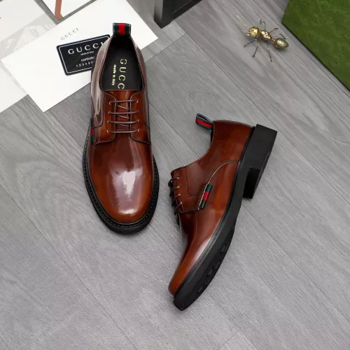 Cheap Gucci Oxfords Shoes For Men #1330998 Replica Wholesale [$100.00 USD] [ITEM#1330998] on Replica Gucci Oxfords Shoes