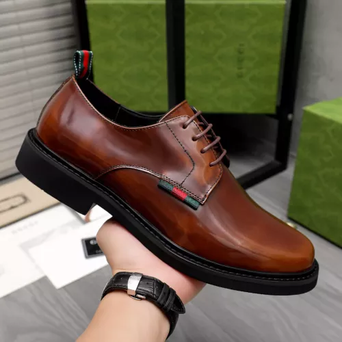 Cheap Gucci Oxfords Shoes For Men #1330998 Replica Wholesale [$100.00 USD] [ITEM#1330998] on Replica Gucci Oxfords Shoes