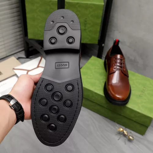 Cheap Gucci Oxfords Shoes For Men #1330998 Replica Wholesale [$100.00 USD] [ITEM#1330998] on Replica Gucci Oxfords Shoes