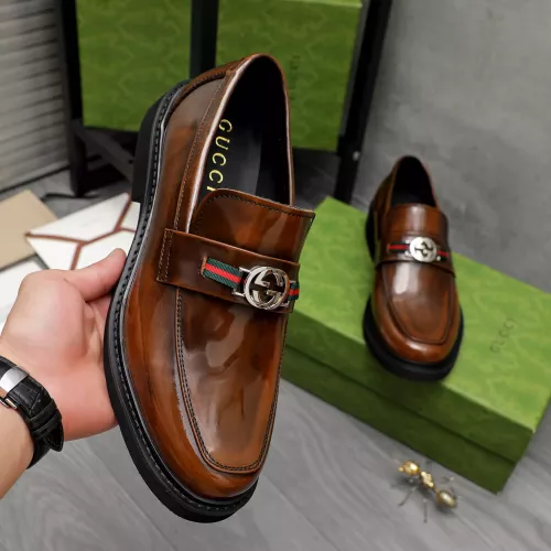 Cheap Gucci Oxfords Shoes For Men #1331000 Replica Wholesale [$100.00 USD] [ITEM#1331000] on Replica Gucci Oxfords Shoes
